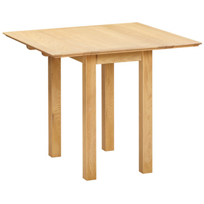 Square Drop Leaf Extending Dining Table