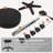 Adjustable Height Ergonomic Stool with Wheels
