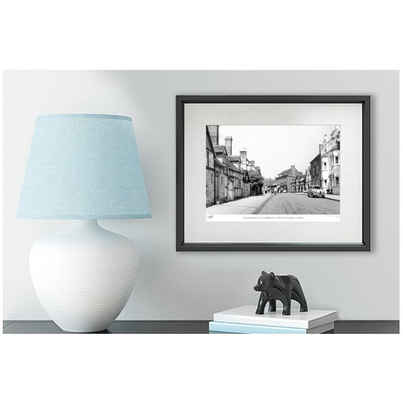 Chaddesley Corbett, The Village C1960 by Francis Frith - Single Picture Frame Print, 28cm H x 36cm W x 2.3cm D