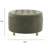 Classic 28-Inch Wide Button Tufted Round Storage Ottoman With Lift-Off Lid-873131503