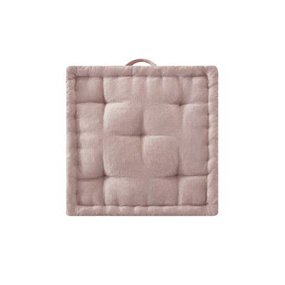 Poly Chenille Square Floor Pillow Cushion-24X24"