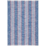 Hillsgrove Stripe Denim Handwoven Cotton Rug
