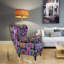 Callison Velvet Wingback Chair