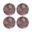 Sous-verres ronds en cuir Agate Roccocco-119015183