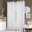 Paire de rideaux semi-transparents brodés Doveon-1484264574-1481275221