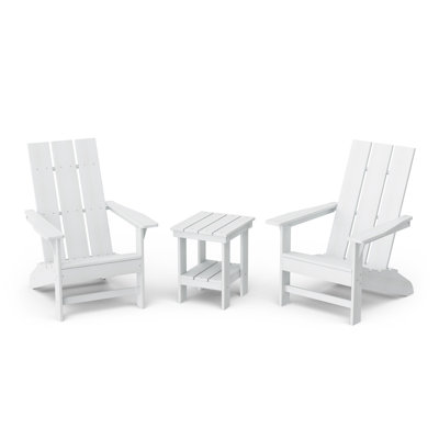 Ensemble Adirondack moderne 3 pièces avec table d'appoint Avilez