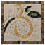 Emerald 6.3" x 6.3" Marble Mosaic Wall & Floor Tile