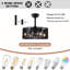 Ventilateur en maille noire 18 po