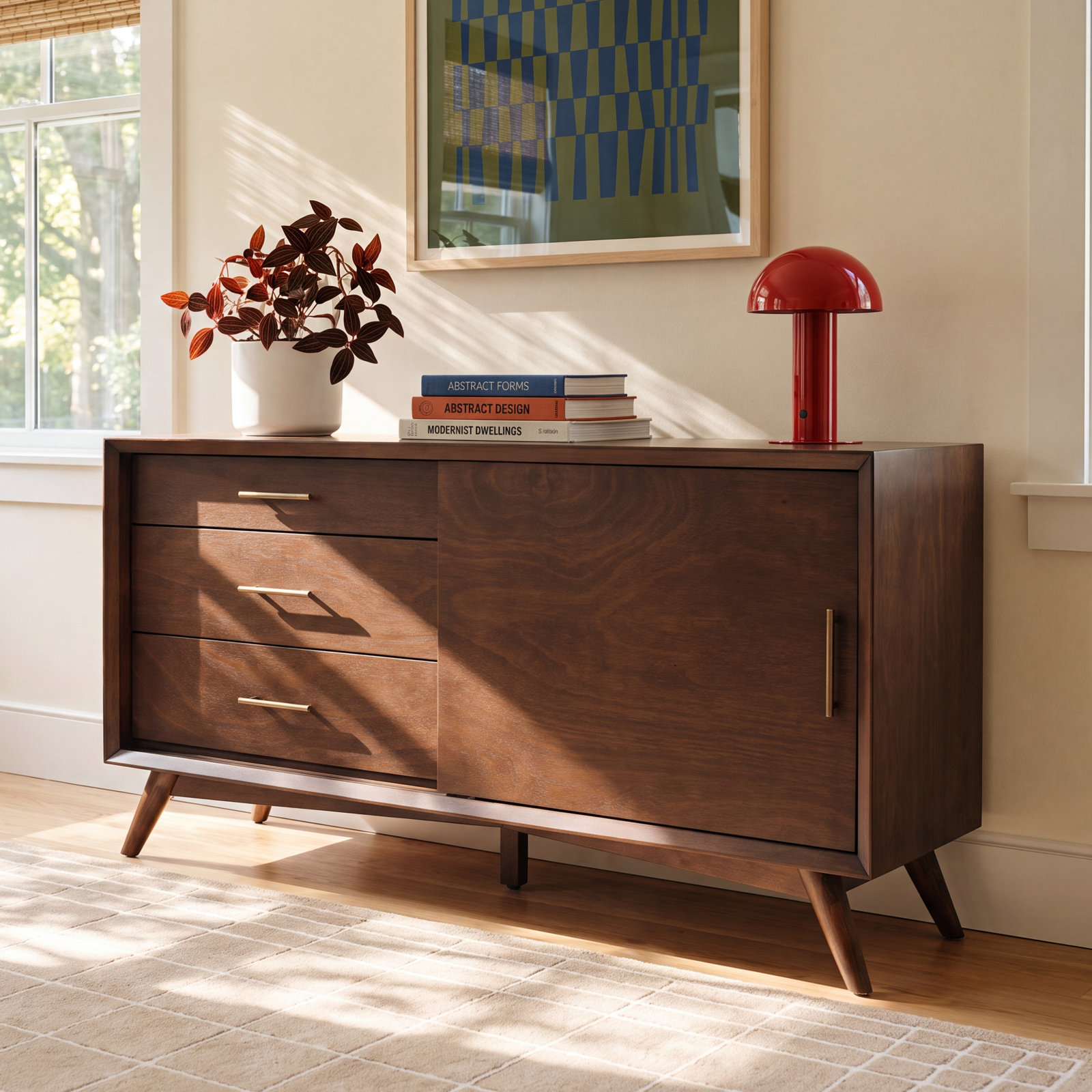 Williams 50" TV Stand, Walnut