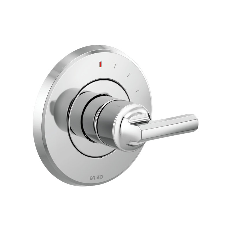 Levoir® Pressure Balance Valve Only Trim, Lever, Polished Chrome