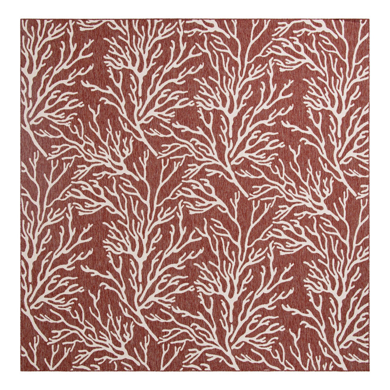 Angelys Indoor/Outdoor Area Rug, Square 12'