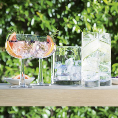 Gin 2oz. Handmade Wine Glass Set