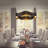 Vaughan 1 Dimmable LED Wagon Wheel Chandelier