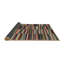 Tapis abstrait brun / beige / noir Pembina-446387707
