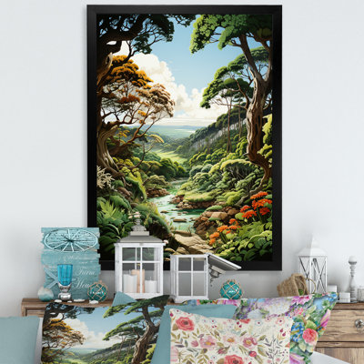 " River Into Enchanted Woods II "