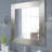 Solid Wood Flat Wall Mirror-20265586
