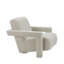 Chaise d'appoint Cid Lily 28 po, peluche rembourrée de mousse-99200156