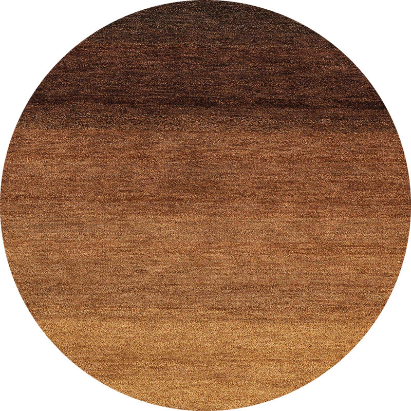 Abstract Indoor Rug, Round 6'