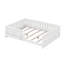 Lit plateforme Designs avec garde-corps et tablettes pour le rangement, cadre de lit au sol pour les petits espaces-1652359271-1652359290