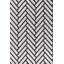 Loft Modern Chevron Living Room Area Rug and Runner Soft Pile-124621626-124621653
