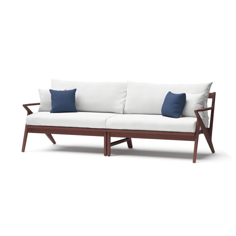 Minhaj Sunbrella Outdoor Sofa, Bliss Ink