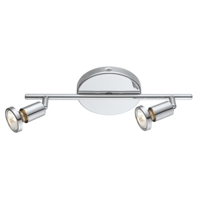 Buzz 14.17'' 2 -Light Track Track Kit with Dimmable and Adjustable Head