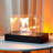 13.5" L Rectangular Tabletop Fire Bowl Pot Bio Ethanol Ventless Fireplace-92644657