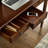 Nut-brown Rectangular Solid Wood desk-1556503366