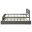 Lit plateforme simple avec lit gigogne-519530267