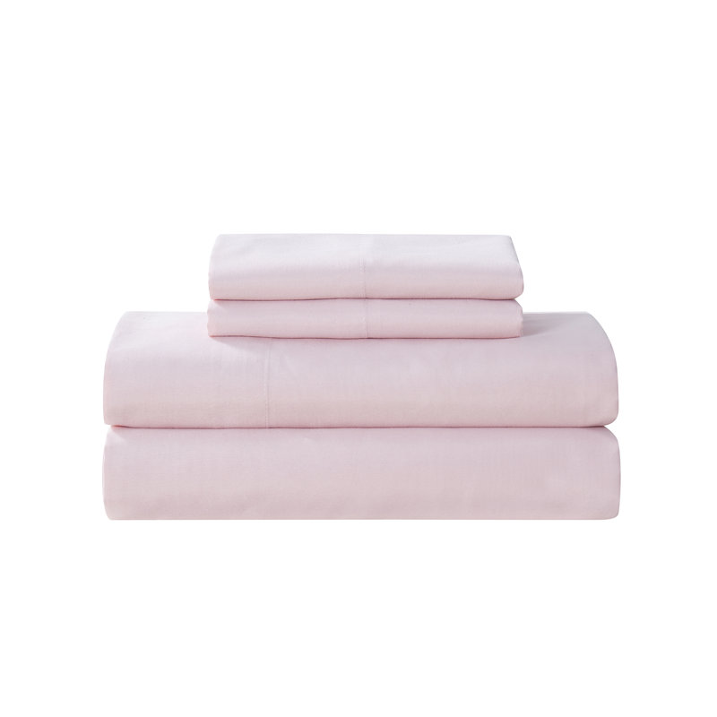 Full Pink and White Tie Dye Microfiber Bed in a Bag Set