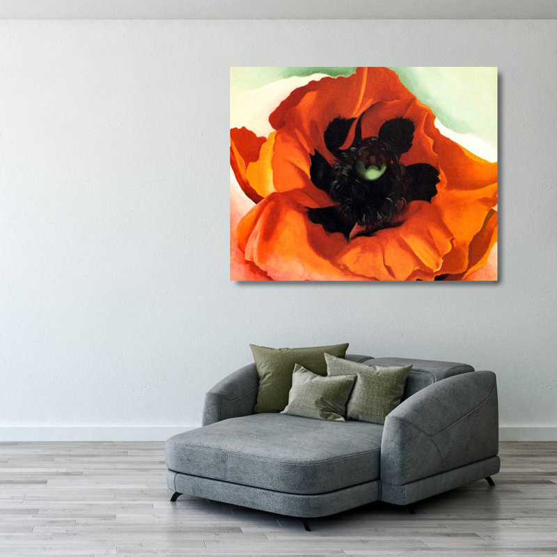 Poppy, 28" H x 35" W