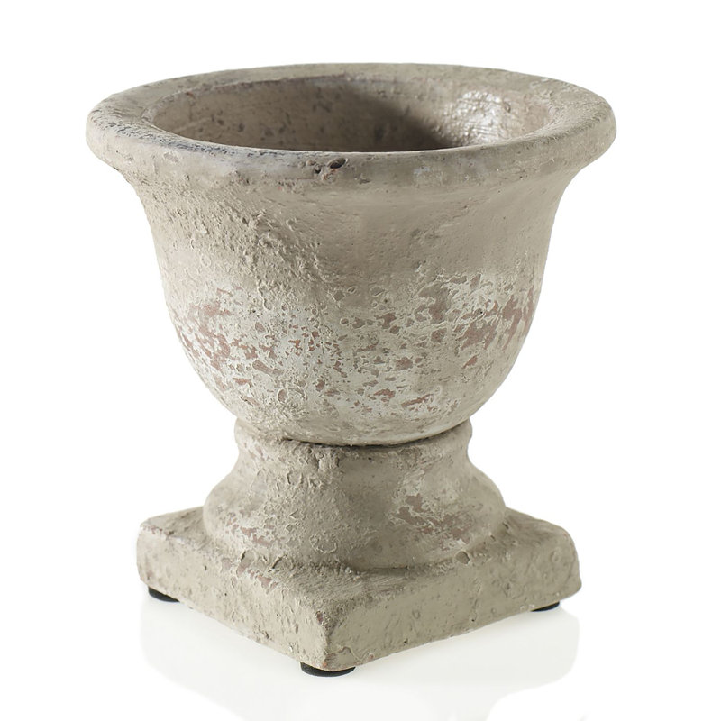 Vase de table en céramique Arius, H 5,75 po x l 5,75 po x P 5,75 po