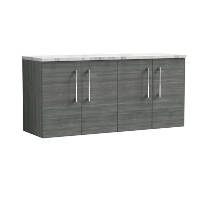 Arno 47.44cm Double Bathroom Vanity Base Only