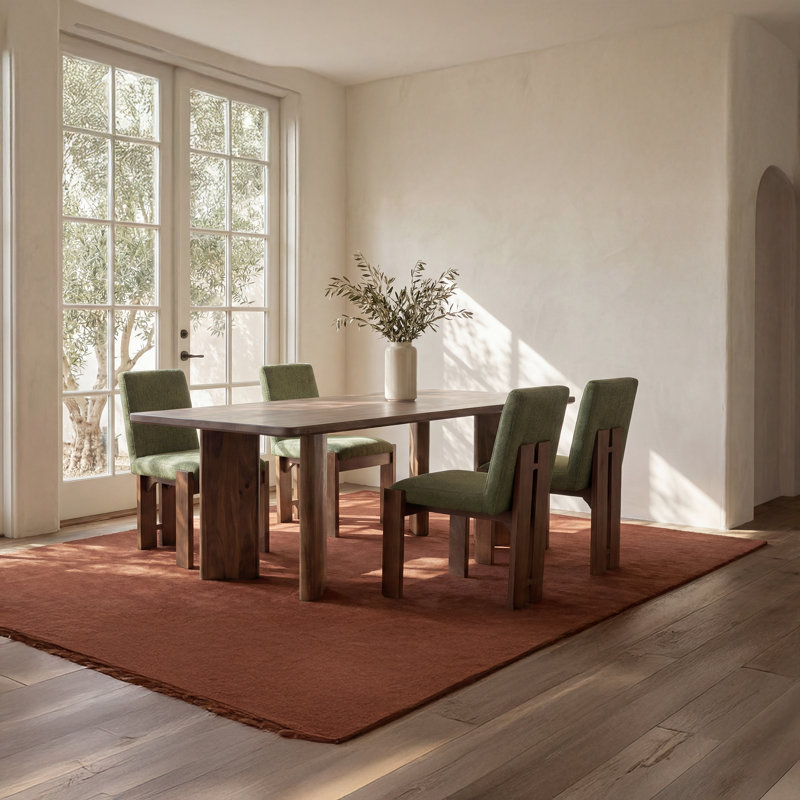 Lia Dining Table Dark Brown