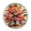 Horloge murale en bois massif Hyers-1903163961