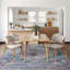 Tapis oriental à poils courts antidérapant Dianeli-1701418740