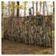 Store de chasse à 3 panneaux Camouflage avec installation de style Hub et filet transparent