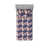 Indigo / motif floral rose pâle est en rupture de stock sélectionné