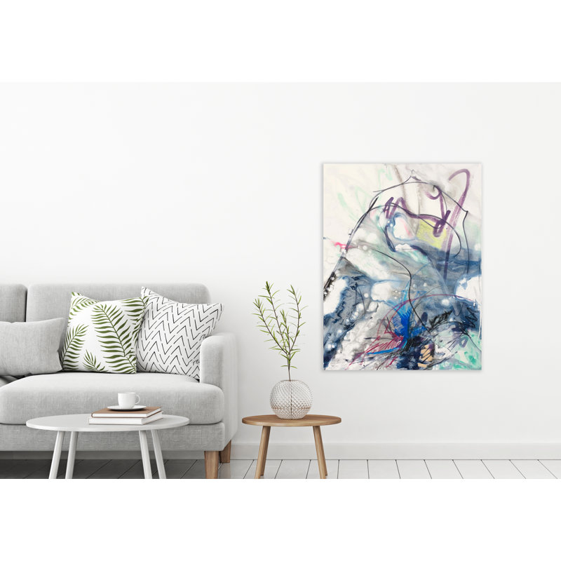 Ridges - Artist Enhanced Canvas Print, 60" H x 40" W x 1.5" D, Unframed Canvas