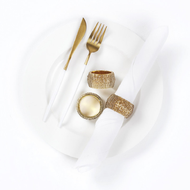 Napkin Ring, Gold