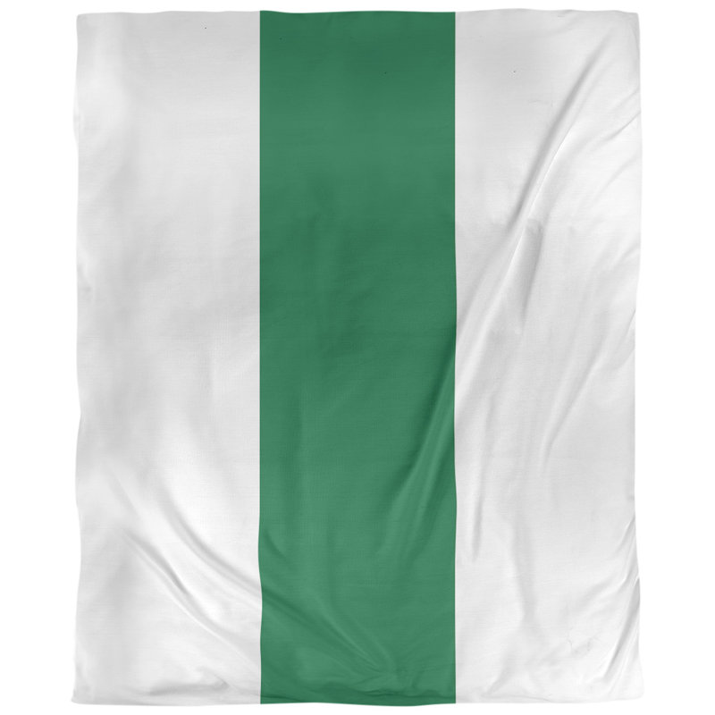 Housse de couette réversible simple baseball Tampa Bay, Housse de couette simple TG, Microfibre, Basilic