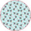 Alcinda Vinyl Machine Printed Area Rug-2000237501