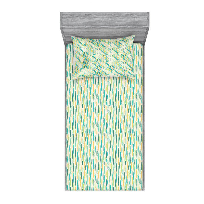 Microfiber Sheet Set, Twin XL Sheet Set with Fitted Sheet