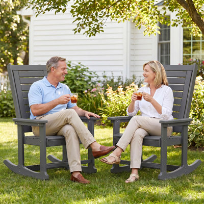 HDPE Outdoor Rocking Chair