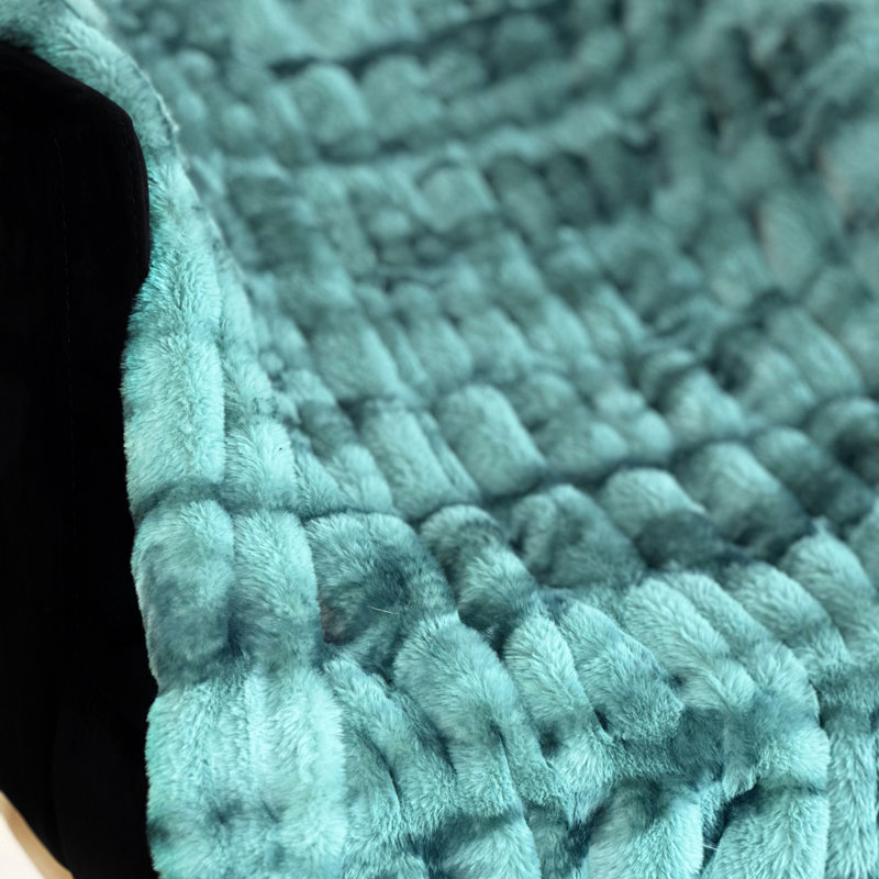 Throw Blanket, 114" W x 120" L, Teal