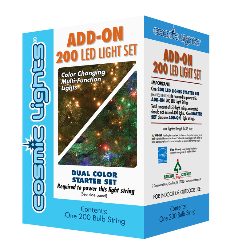 396'' LED Twinkle String Lights