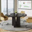 Table de conférence ronde pour 4 personnes Crownover, table de réunion en bois pour 4 personnes-892030559