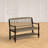 Solid Wood Shelves Storage Bench-696446334