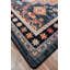 Tapis rond gris tissé à la machine oriental Dorleus-2035200841