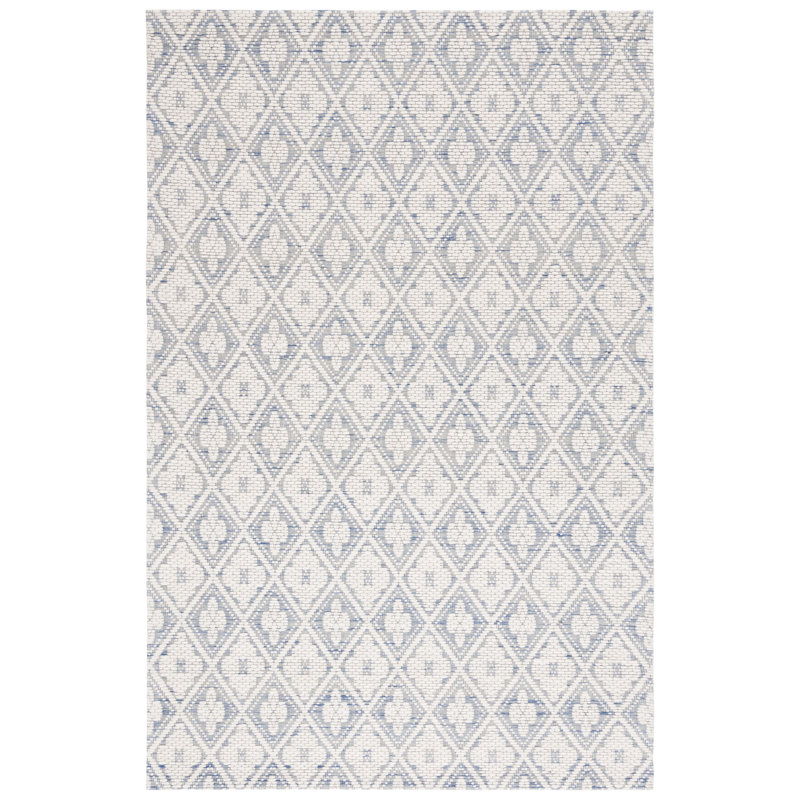 Hark Hand Woven Performance Geometric Rug, Rectangle 8' x 10'